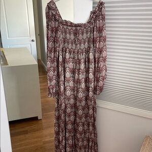 Hill House Home Scarlett Long Sleeve Maxi Dress